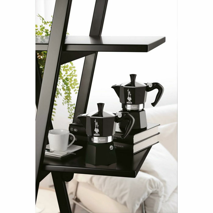Bialetti Moka Express 3TZ Negra, 3 Tazas