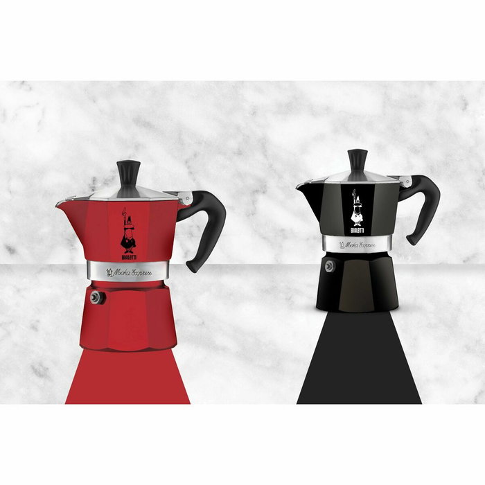 Bialetti Moka Express 3TZ Negra, 3 Tazas