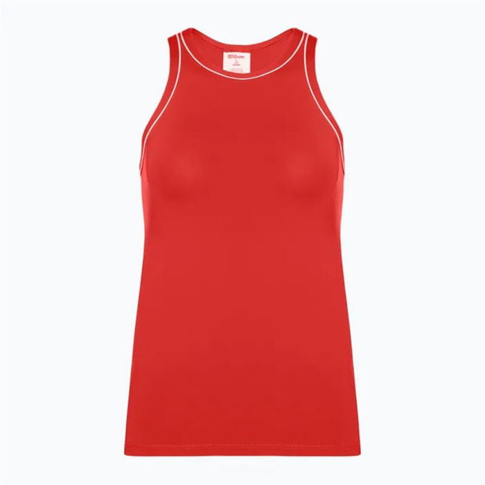Camiseta de Tirantes Mujer Wilson Team Tank Rojo Pádel M Camiseta de Tirantes Mujer Wilson Team Tank Rojo Pádel M