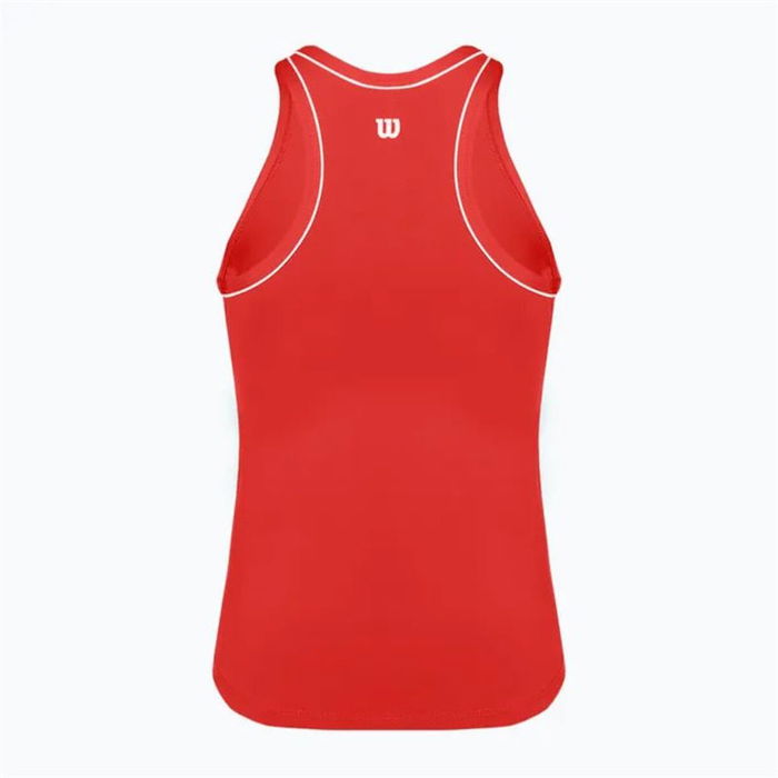 Camiseta de Tirantes Mujer Wilson Team Tank Rojo Pádel M Camiseta de Tirantes Mujer Wilson Team Tank Rojo Pádel M