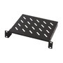 LogiLink Estante en voladizo 10 pulgadas 200 mm 1U negro