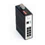 WAGO 852-1605 Industrial Managed Switch, Negro, IP30, Caja