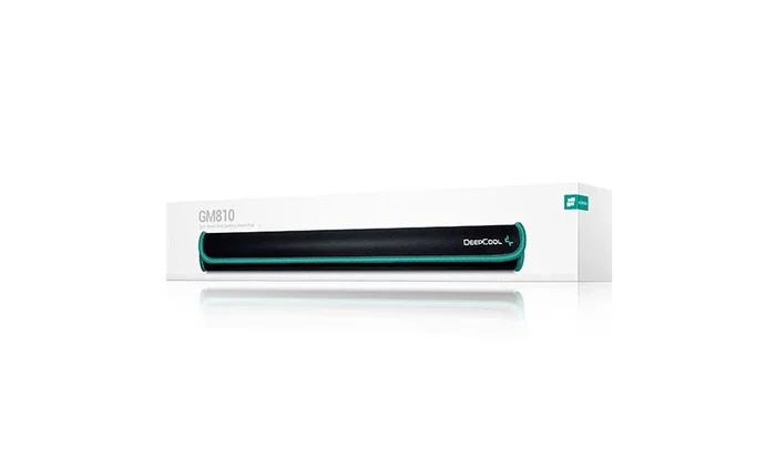Deepcool GM810 Alfombrilla Gaming Negro, Verde, 450x400x3mm