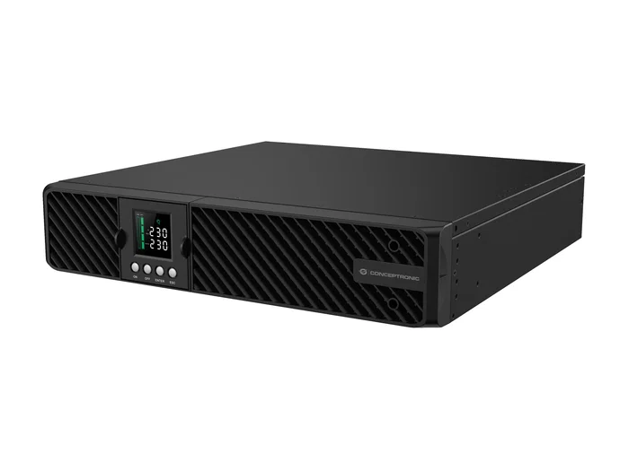 Conceptronic ZEUS51E1K UPS de doble conversión 1000VA/1000W con 8 salidas AC Conceptronic ZEUS51E1K UPS de doble conversión 1000VA/1000W con 8 salidas AC