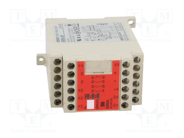 OMRON G9SA-301-24 Relé de Seguridad 24VAC/24VDC OMRON G9SA-301-24 Relé de Seguridad 24VAC/24VDC