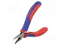 KNIPEX Alicates de corte oblicuo 120 mm con pequeño chaflán
