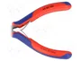 KNIPEX Alicates de corte oblicuo 120 mm con pequeño chaflán