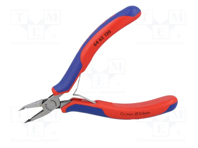 KNIPEX Alicates de corte oblicuo 120 mm con pequeño chaflán