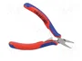 KNIPEX Alicates de corte oblicuo 120 mm con pequeño chaflán
