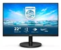 Philips Monitor 222V8LA/00 V-Line 21.5" (54.6cm) Full HD 1920x1080 VA 75Hz Adaptive-Sync Flicker-Free LowBlue Altavoces HDMI DisplayPort Negro