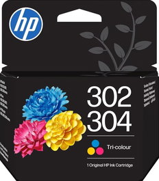 HP Cartucho de tinta original 302 / 304 tricolor