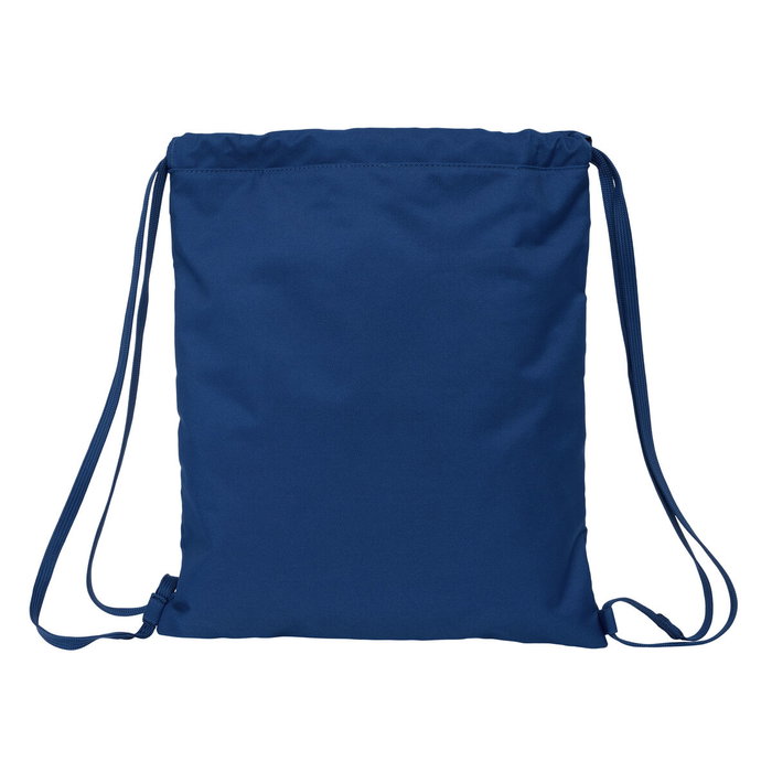 Bolsa Mochila con Cuerdas Kappa Marino Azul marino 35 x 40 x 1 cm