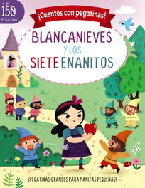 ¡Cuentos con pegatinas! Blancanieves y los siete enanitos, Amanda Lott - BRUÑO
