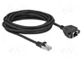 DELOCK Prolongador Ethernet Cat 6a S/FTP 5m negro