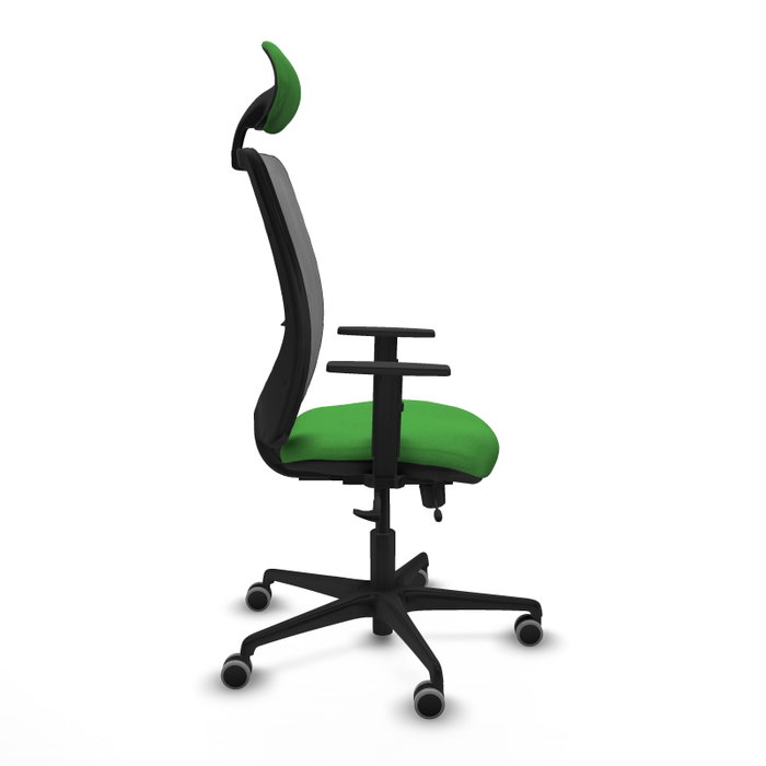 PIQUERAS Y CRESPO Silla de oficina Zulema Verde con mecanismo Sincro/Traslack PIQUERAS Y CRESPO Silla de oficina Zulema Verde con mecanismo Sincro/Traslack
