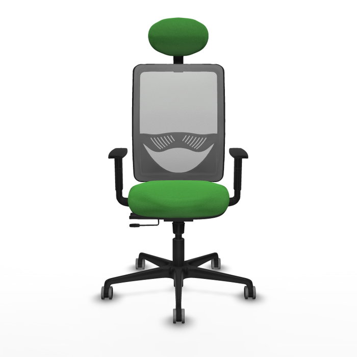 PIQUERAS Y CRESPO Silla de oficina Zulema Verde con mecanismo Sincro/Traslack PIQUERAS Y CRESPO Silla de oficina Zulema Verde con mecanismo Sincro/Traslack