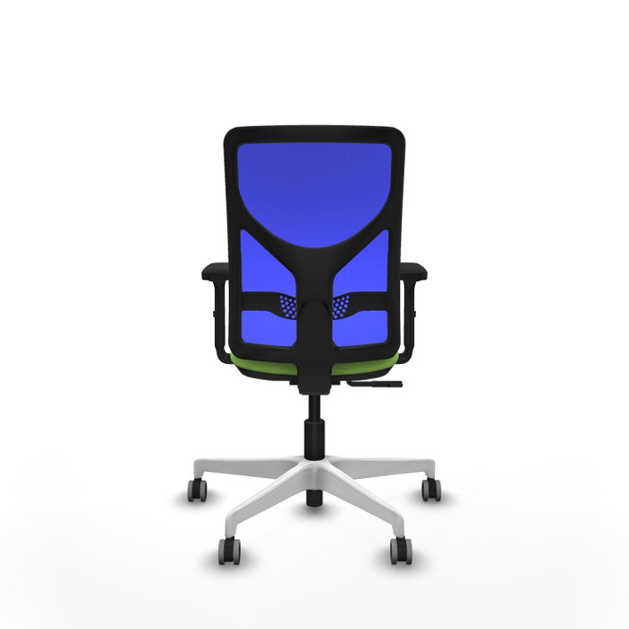 PIQUERAS Y CRESPO Silla de oficina Motilla con mecanismo Sincro, Pistacho y Azul PIQUERAS Y CRESPO Silla de oficina Motilla con mecanismo Sincro, Pistacho y Azul