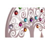 DKD Home Decor Decoración Colgante Árbol de la Vida Metal 33x3x81 cm