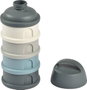 Beaba Caja de doser con 4 compartimentos, gris mineral / azul