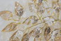 DKD Home Decor Cuadro Lienzo MDF Árbol Dorado Set de 2
