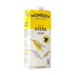 Monsoy Bebida de Avena con Calcio Bio 1L