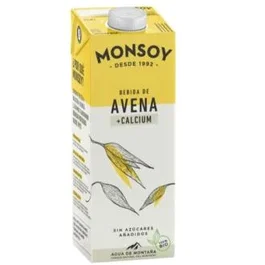 Monsoy Bebida de Avena con Calcio 1L