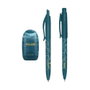 Milan Serie Lava Set de Escritura Azul con Bolígrafo P1, Portaminas PL1 y Afilaborra Capsule