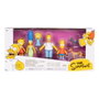 JAKKS PACIFIC Pack de 7 Figuras de la Familia Los Simpson de 6cm