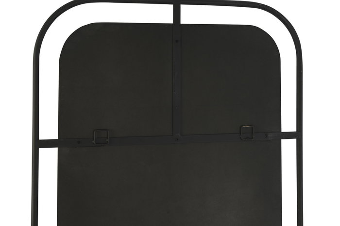 DKD Home Decor Espejo de Hierro y Cristal Negro 73x195 cm