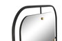 DKD Home Decor Espejo de Hierro y Cristal Negro 73x195 cm