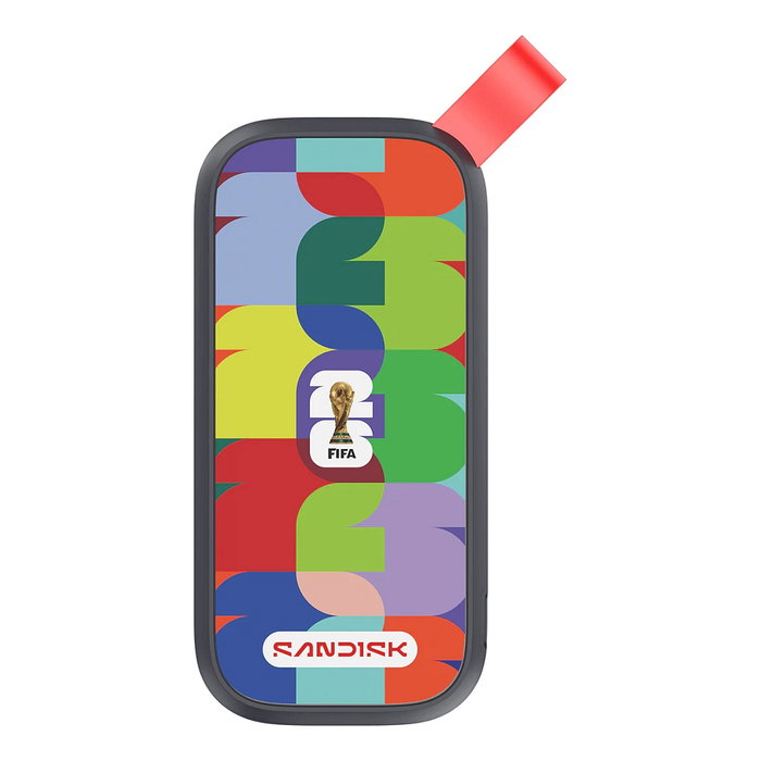 SanDisk SDSSDE30F-1T00-G25 Extreme Portable SSD 1TB USB-C 3.2 Gen 2 NVMe Externo 800 MB/s Multicolor para Windows y Mac