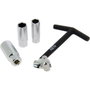 Aeg Llave para bujías 16-18-21mm con doble rótula