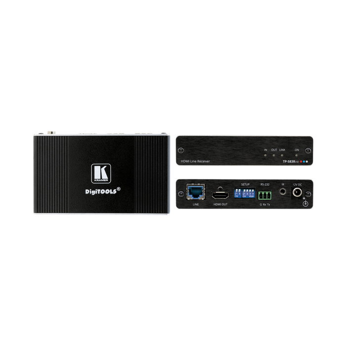 Kramer TP-583RXR Receptor HDBaseT 4K Negro Kramer TP-583RXR Receptor HDBaseT 4K Negro