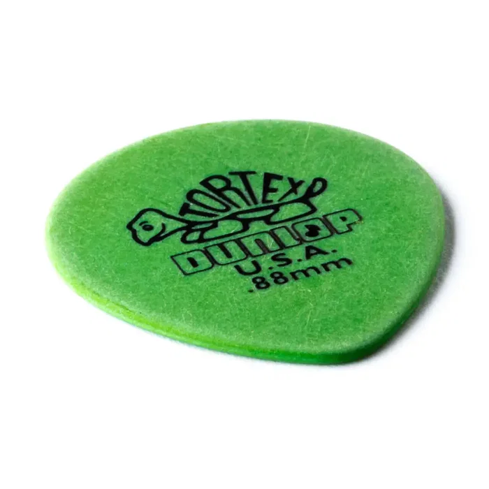 Dunlop 72 Púas Tortex S Verde - 0,88 Mm (Pack)