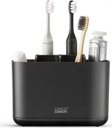 Joseph Joseph EasyStore Large Toothbrush Caddy Negro Joseph Joseph EasyStore Large Toothbrush Caddy Negro