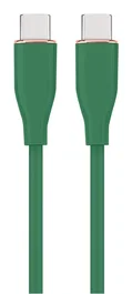Gembird Cable USB-C a USB-C Premium Silicon 1,5 m Verde 60W PD