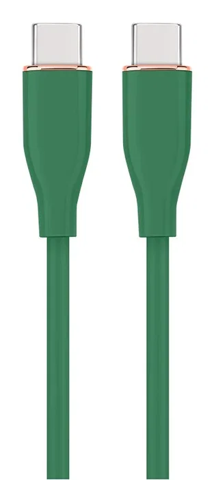 Gembird Cable USB-C a USB-C Premium Silicon 1,5 m Verde 60W PD Gembird Cable USB-C a USB-C Premium Silicon 1,5 m Verde 60W PD