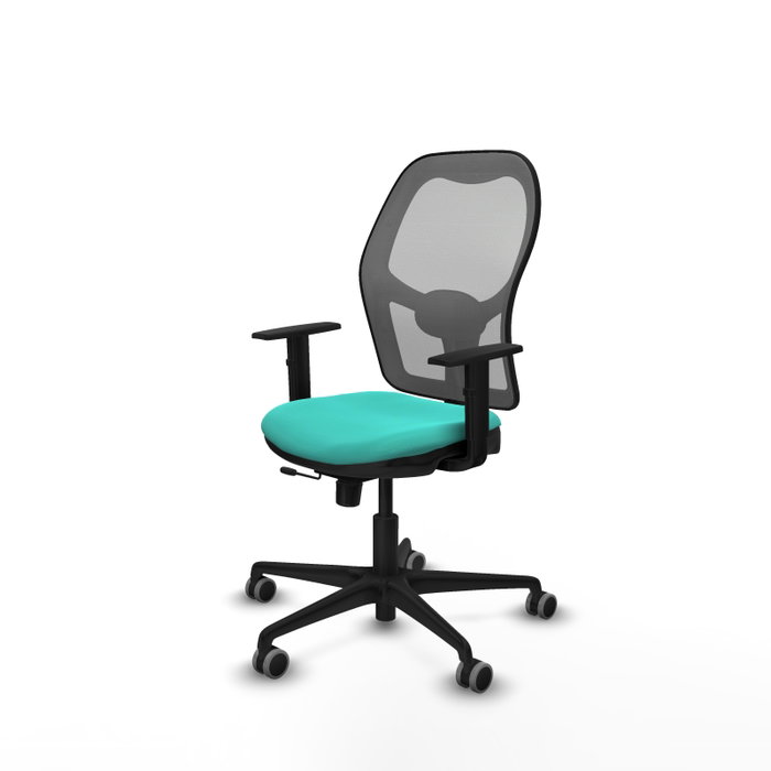 PIQUERAS Y CRESPO Silla de oficina Jorquera Turquesa y Gris PIQUERAS Y CRESPO Silla de oficina Jorquera Turquesa y Gris