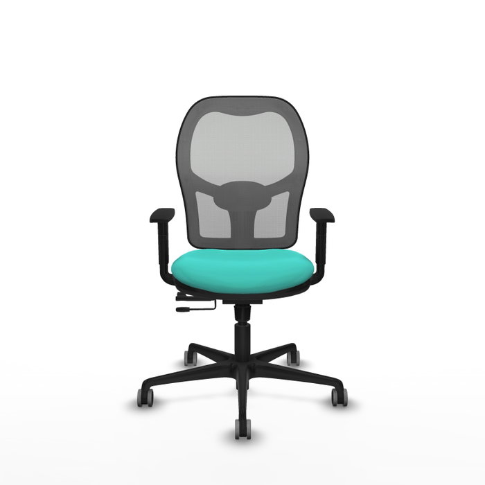 PIQUERAS Y CRESPO Silla de oficina Jorquera Turquesa y Gris PIQUERAS Y CRESPO Silla de oficina Jorquera Turquesa y Gris