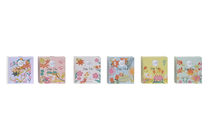 DKD Home Decor Set de 120 Conos de Incienso Aroma Floral