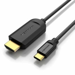 Vention Cable Conversor USB Tipo-C a HDMI 1.4 4K 1m Negro