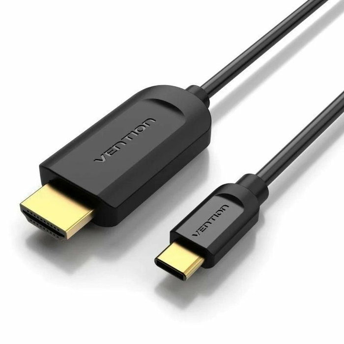 Vention Cable Conversor USB Tipo-C a HDMI 1.4 4K 1m Negro Vention Cable Conversor USB Tipo-C a HDMI 1.4 4K 1m Negro