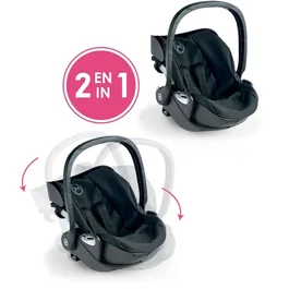 Corolle Portamuñecas 2 en 1 COR4062013142081, para Cybex Priam y muñecas de 36 a 42 cm, a partir de 3 años