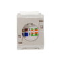 LogiLink Keystone jack Cat.6A STP con tapa contra el polvo, 24 piezas