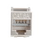LogiLink Keystone jack Cat.6A STP con tapa contra el polvo, 24 piezas