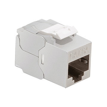 LogiLink Keystone jack Cat.6A STP con tapa contra el polvo, 24 piezas