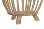 DKD Home Decor Set de 2 Maceteros de Bambú Marrón Claro 35x35x37 cm