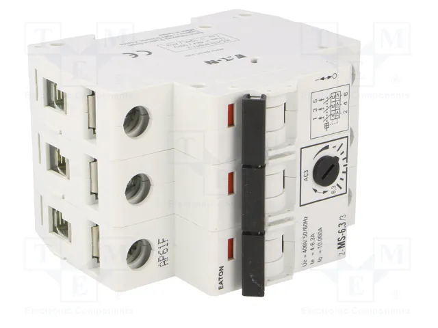 EATON ELECTRIC Z-MS-6,3/3 Interruptor motorizado 2,2kW 220÷440VAC