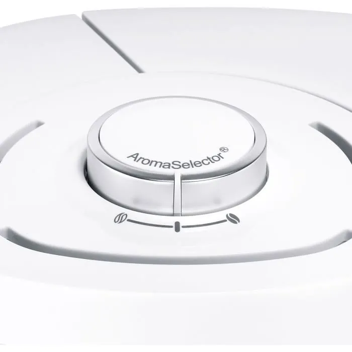 Melitta 1025-05 Filtro de Café Look V Perfección Blanco 10 Tazas 1.25L 1080W