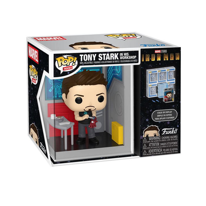 Funko Marvel POP! Nooks Tony Stark in His Workshop
